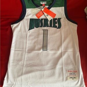 Headgear Classics Adult Large Lamelo Ball High School Basketball Home Jersey